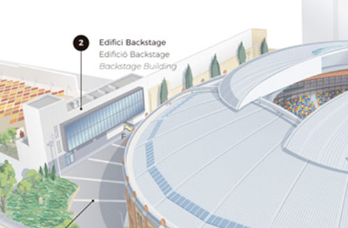 Tarraco Arena Infographics